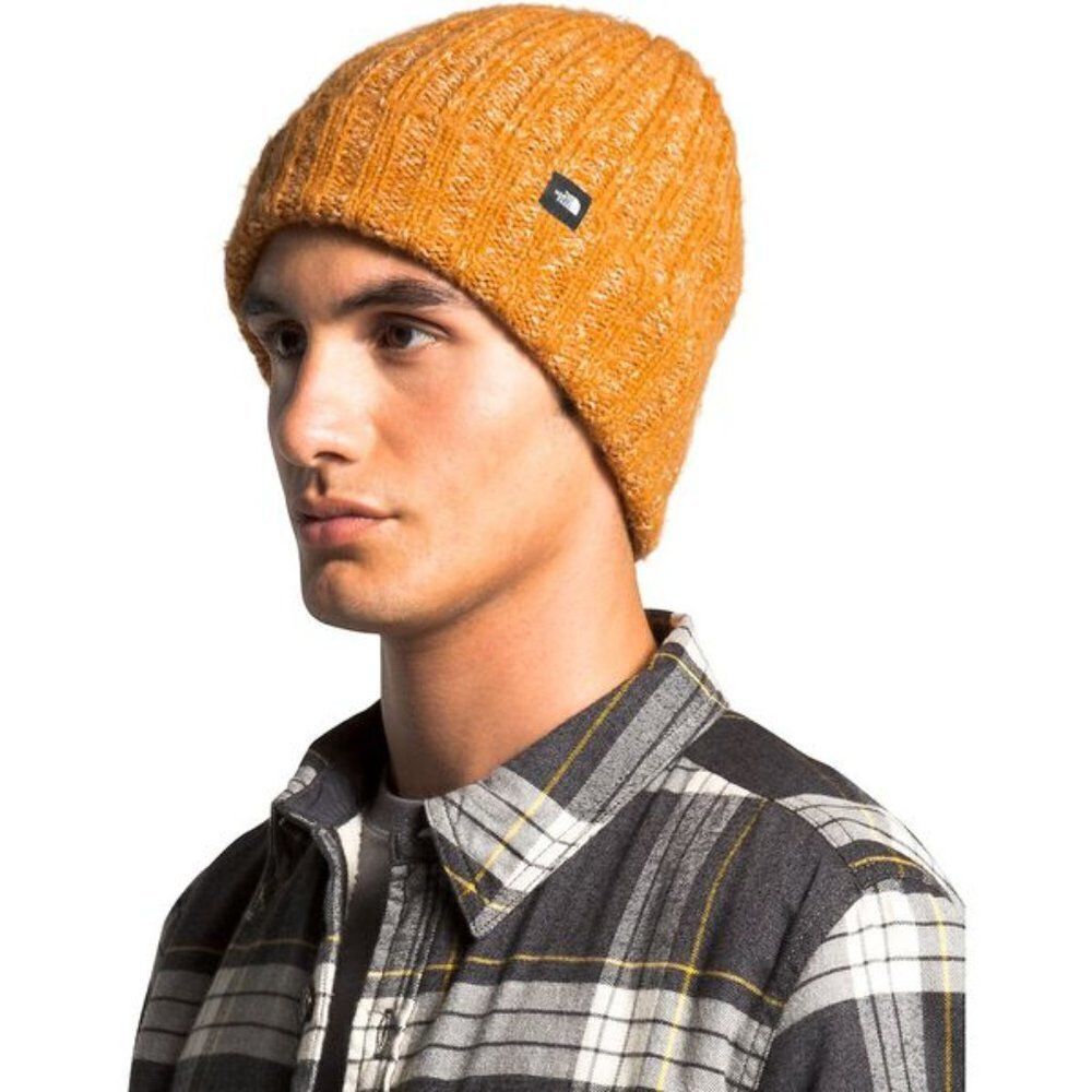 🆕️The North Face Golden Chunky rib Beanie winter hat Size OS